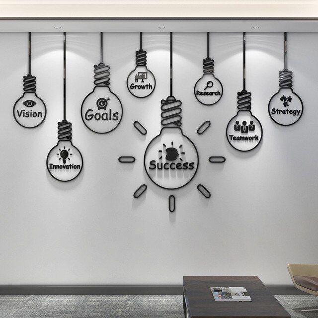 Ignite Your Team's Potential: Motivational 3D Wall Art for the Modern Workplace
