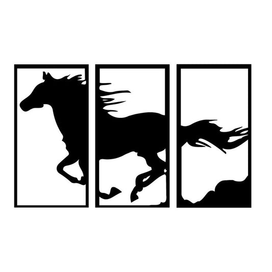Celebrate the Spirit of Freedom: Handcrafted Equestrian Wall Art for the Bold & Beautiful Home