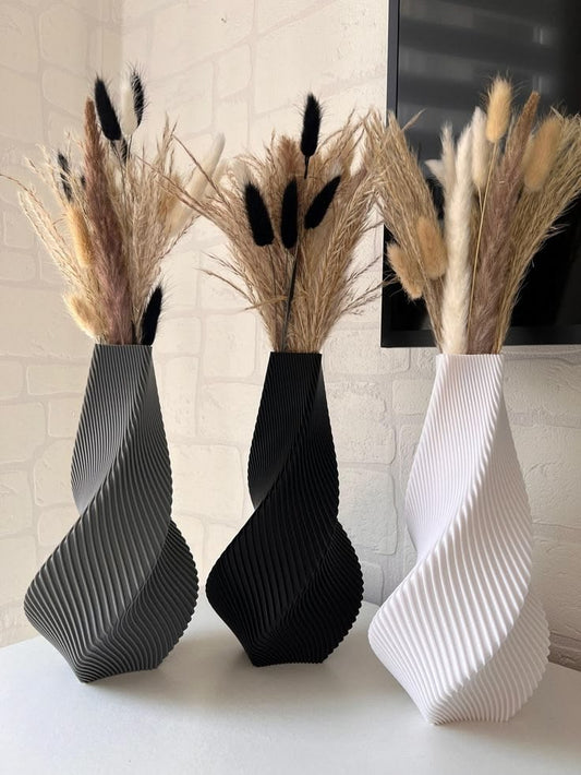 Where Form Meets Feeling: Sculptural Twisted Ribbed Vases for the Beautifully Considered Home